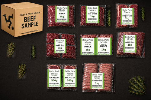 Grass Fed Beef Sample Pack — Minimum 10kg