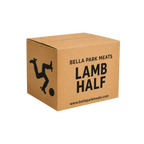 Bella Park Meats half lamb box — minimum 10kg of vacuum-packed lamb